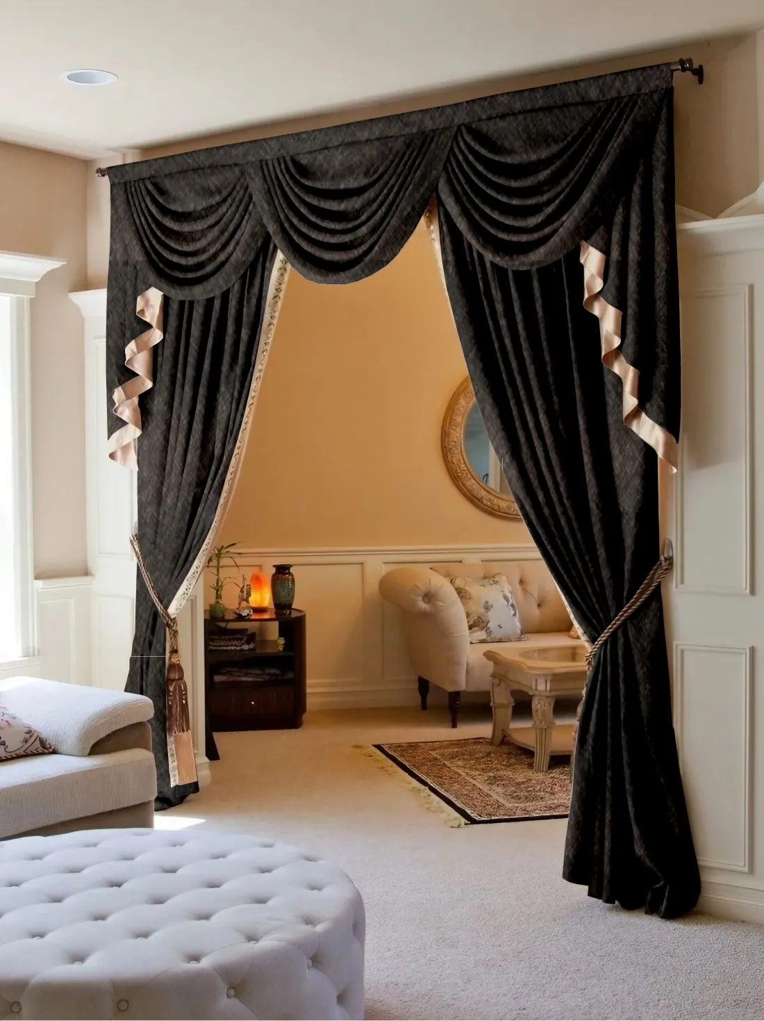 Итальянские шторы из ткани COVERLET 19 ELEPHANT