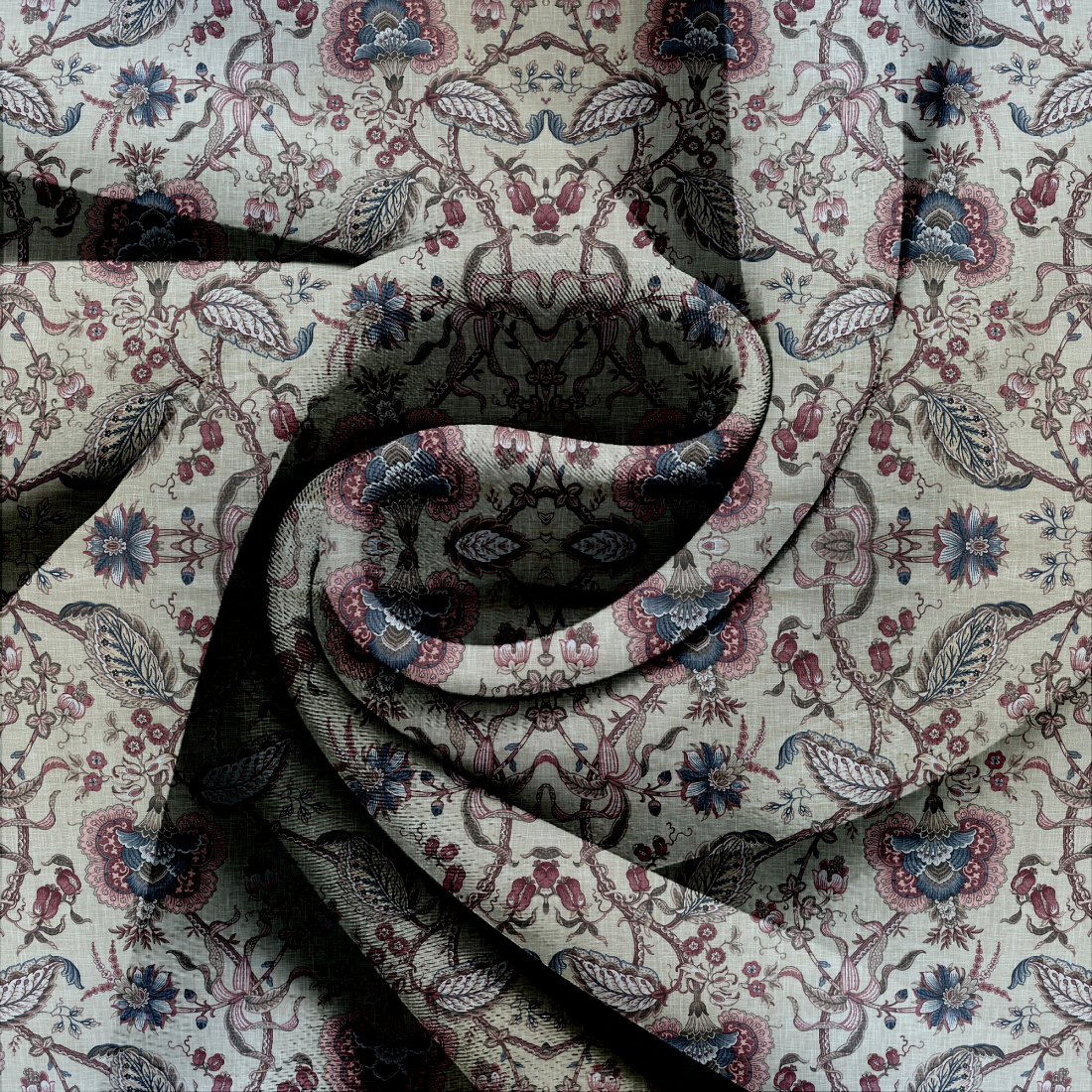 Ткань LEICESTER 613 WALNUT
